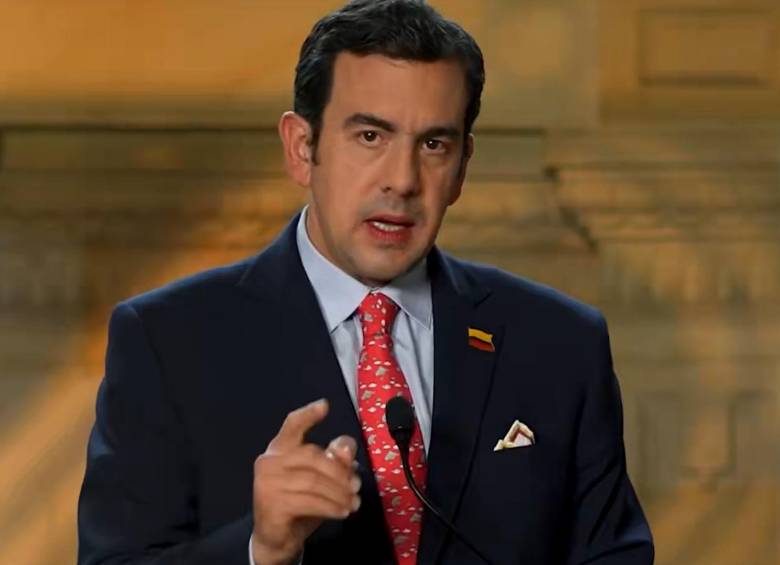 La intervención se presentó a través de un video en X. Foto: Presidencia.