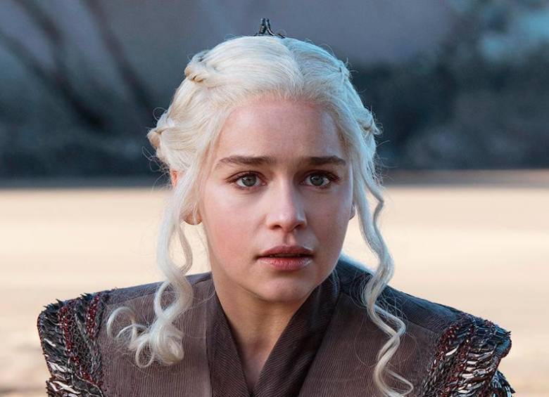 Emilia Clarke interpretó a Daenerys Targaryen en Juego de Tronos. FOTO Cortesía HBO