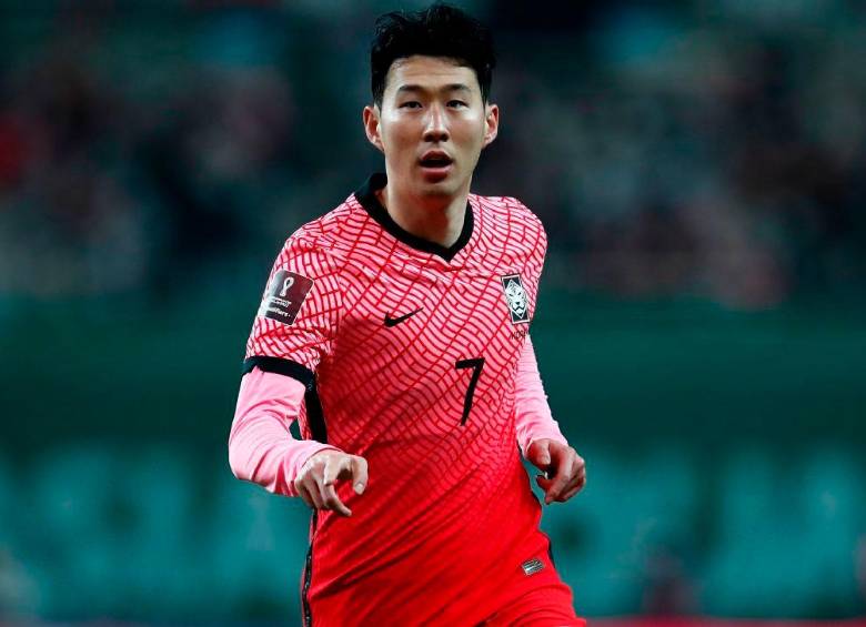 Son Heung-Min es el capitán de Corea del Sur. FOTO Getty