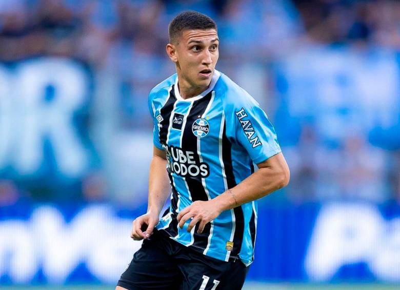 Miguel Monsalve tuvo un buen paso por el Gremio de Brasil. FOTO @miguemonsalve10