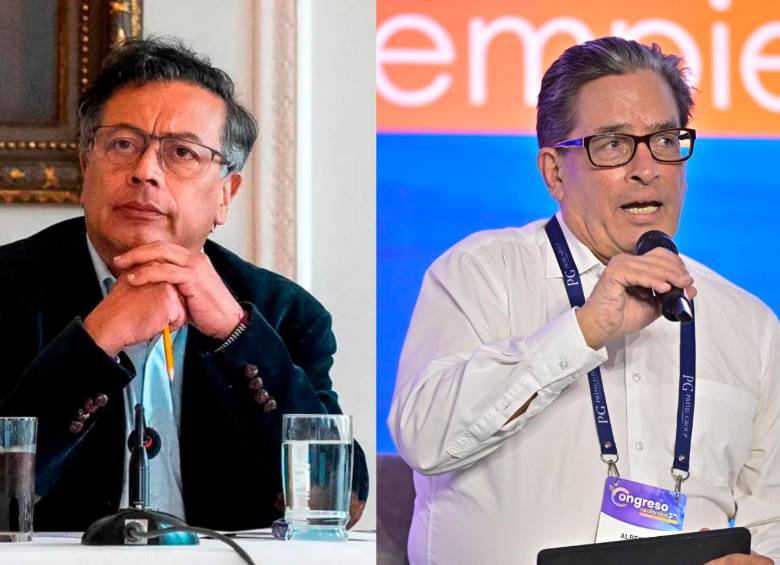 El presidente Gustavo Petro reaccionó con dureza frente a la tesis económica del exministro, señalando que la búsqueda de una crisis financiera es una estrategia deliberada de la oposición liderada por Alberto Carrasquilla. FOTO COLPRENSA Y CORTESÍA