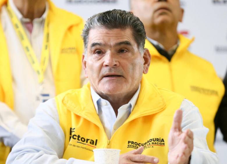 Gregorio Eljach habló en un video publicado en las redes sociales de la Procuraduría. Foto: Colprensa