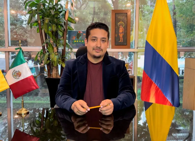 Andrés Camilo Hernández, excónsul de Colombia en México. FOTO: Colprensa