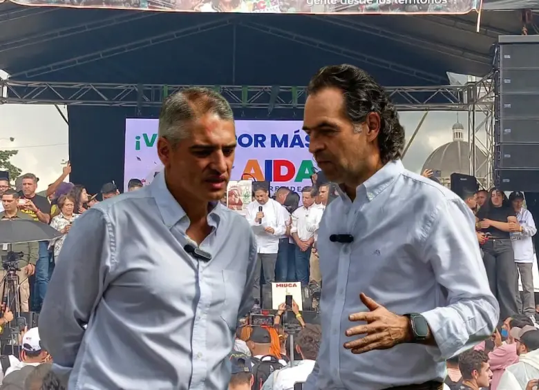 Las declaraciones de Iván Cepeda en Medellín generaron reacciones del alcalde Federico Gutiérrez y del gobernador Andrés Julián Rendón. FOTO: El Colombiano.