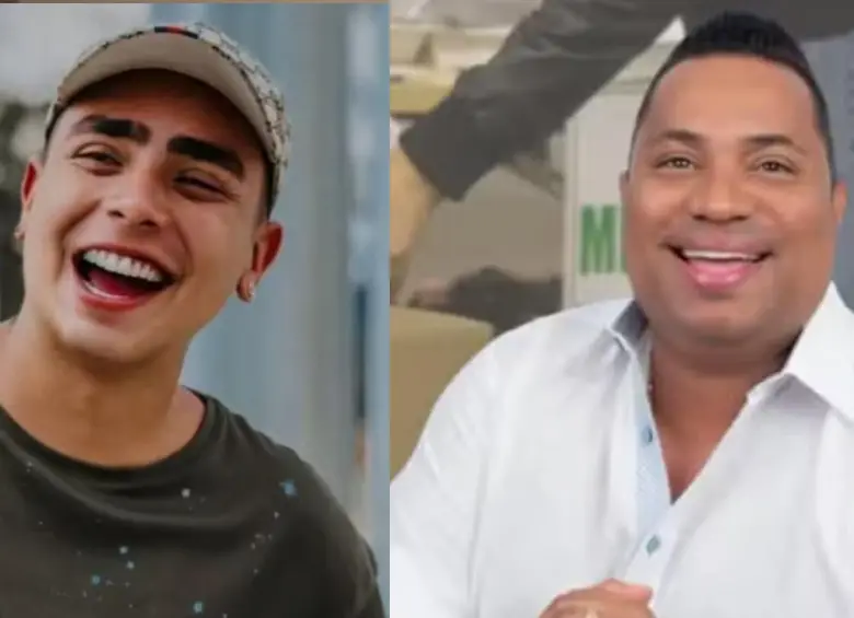 Felipe Saruma y el creador de contenido ‘Pechy Players’. Fotos: redes sociales