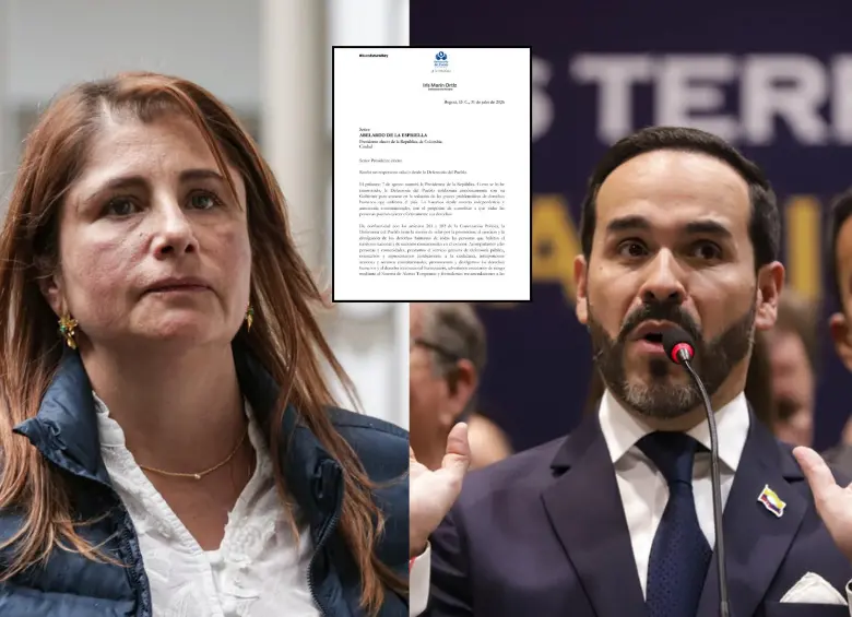 Iris Marín, defensora del Pueblo, le hizo un llamado al gobierno entrante para reevaluar propuestas que afectarían temas de paz y de libertad de prensa. Foto: Colprensa