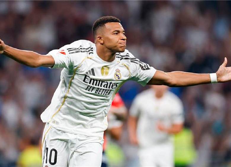  Mbappé, una de las figuras del Real Madrid. FOTO X-REAL MADRID