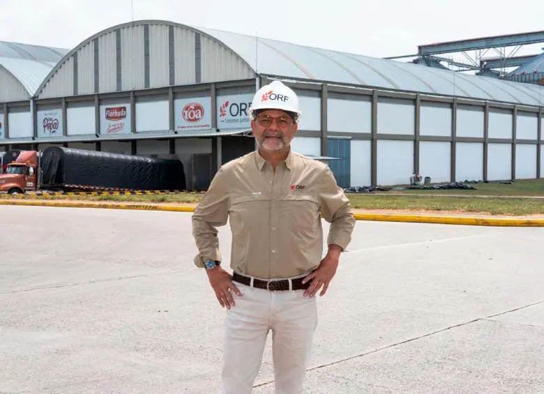 Jaime Alberto Rojas Díaz, gerente general de la Organización Roa Florhuila BIC, destacó el compromiso de la compañía con las comunidades afectadas. FOTO cortesía Organización Roa Florhuila