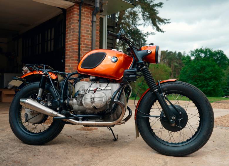 Esta es la moto de Charlye, una BMW R75/5 modelo 1972. FOTO Cortesía Apple TV+