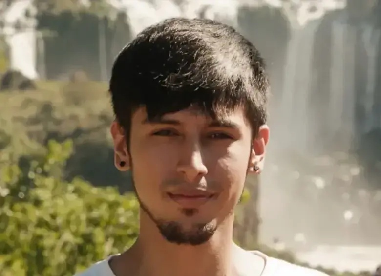 El joven Samuel Bonilla, de 22 años de edad, se encontraba de visita en Brasil. FOTO: REDES SOCIALES