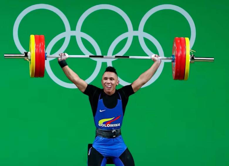 El colombiano Luis Javier Mosquera no pudo entrar en el medallero en París, venía de ganar bronce en Río de Janeiro 2016 y plata en Tokio 2021. FOTO: Archivo EL COLOMBIANO