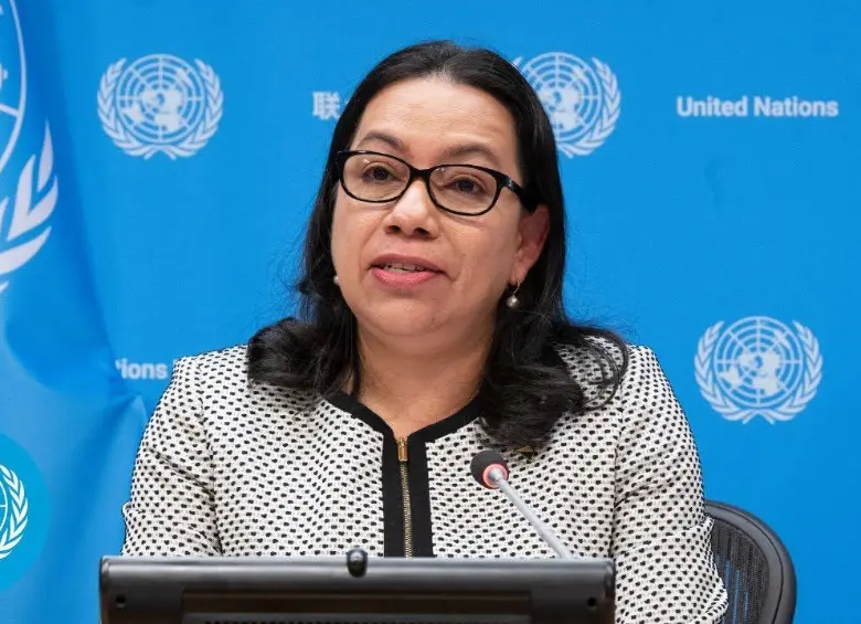 Embajadora ante la ONU y exministra de Relaciones Exteriores de Guyana. FOTO: ONU