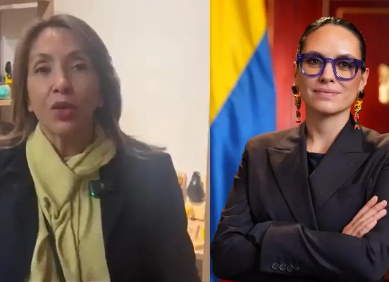 Laura García (izquierda) es la madre de María del Mar Pizarro (derecha), representante a la Cámara por Bogotá del Pacto Histórico. Foto: Cancilleía/Redes sociales @mariadelmarpizarro