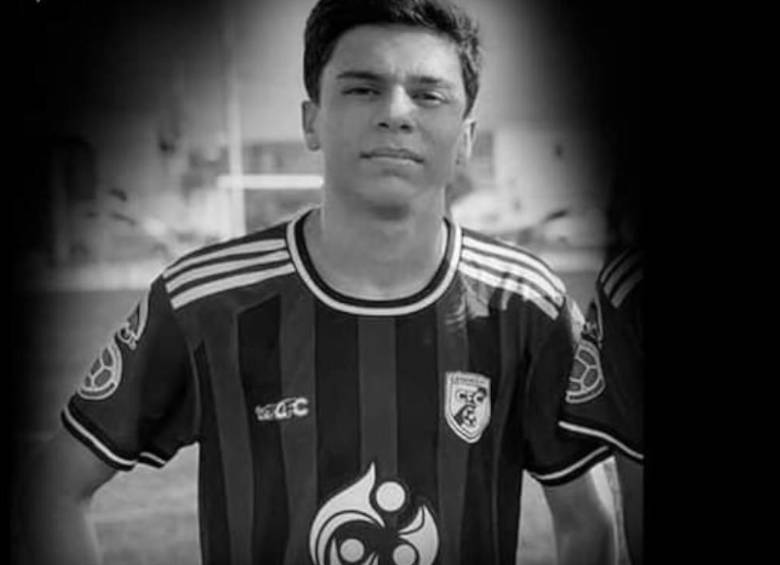 Samuel Hodwalker murió en pleno partido de fútbol en su colegio. Foto: Caimanes FC 