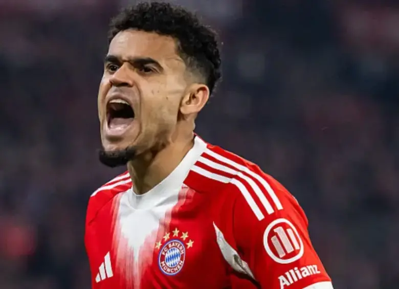 Luis Díaz fue gran figura del Bayern Múnich. Getty Imágenes