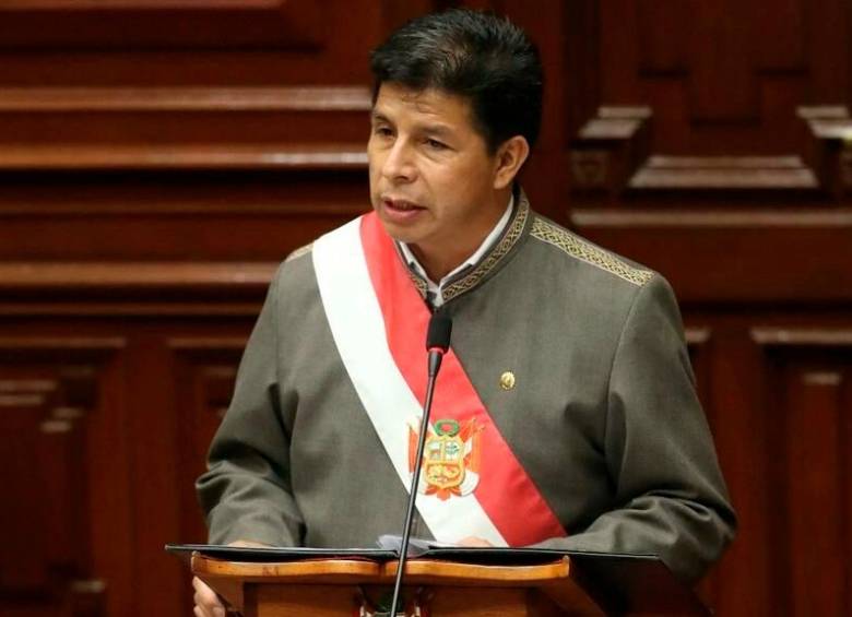 La fiscalía no puede llevar a Castillo a los tribunales porque tiene inmunidad hasta el fin de su mandato en 2026. FOTO: AFP