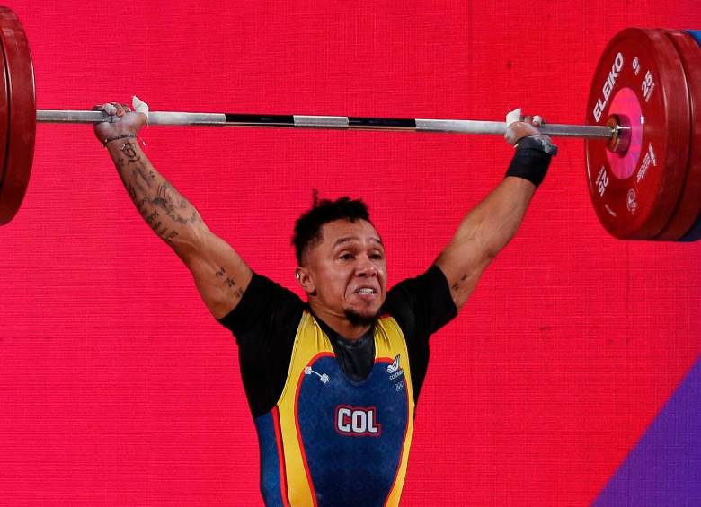 Luis Javier Mosquera fue una de las figuras de Colombia en México, durante el arranque del clasificatorio a Panamericanos-2027. FOTO CORTESÍA COC