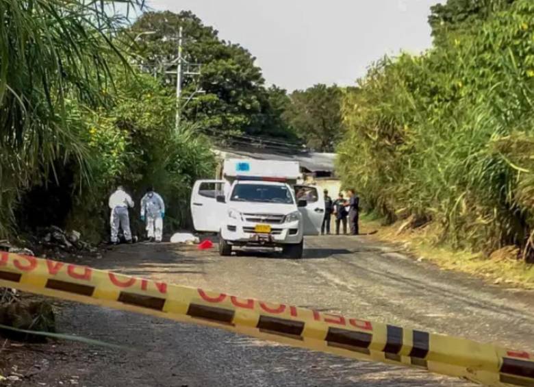 El hecho se llevó a cabo en el resguardo indígena de Santa Rosa, en zona rural de Inzá. Imagen de referencia. Foto: EL COLOMBIANO