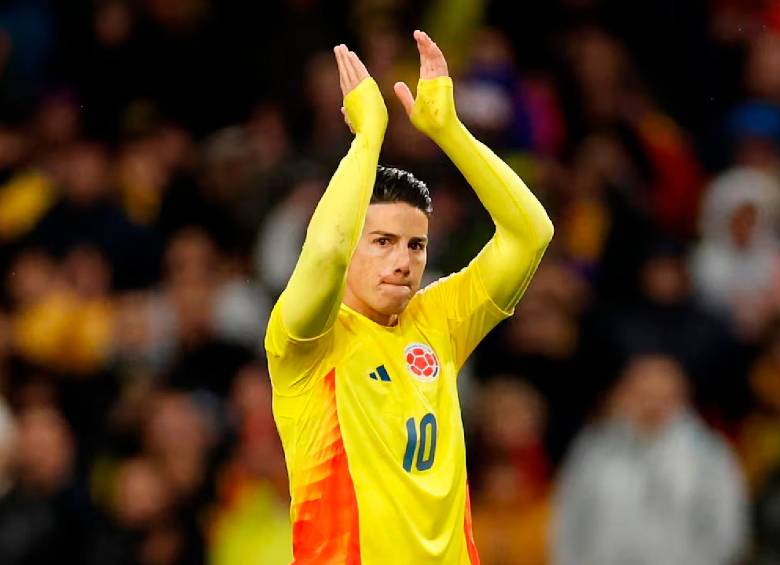 James Rodríguez se reencontró con su gran nivel y es figura con la Selección Colombia. FOTO AFP