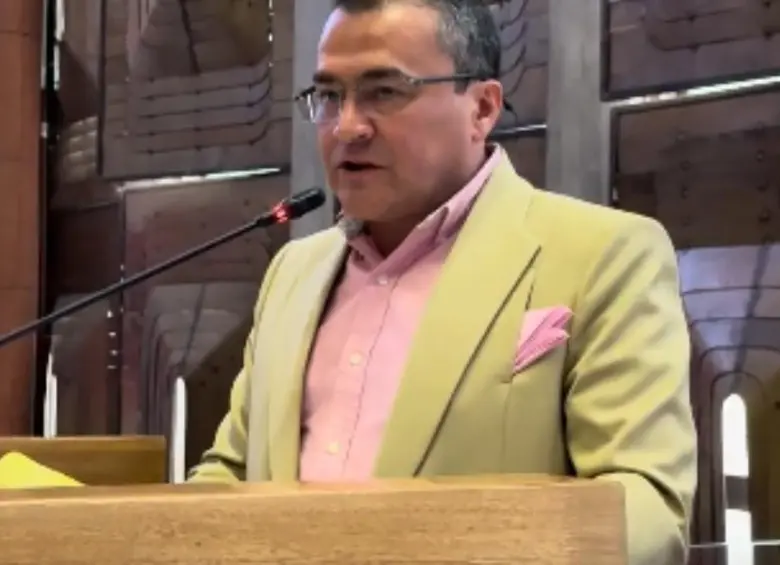 Juan Carlos Herrera es abogado con estudios en Europa, tiene una amplia experiencia como asesor y consultor en contratación estatal. FOTO: Cortesía Asamblea Departamental de Antioquia