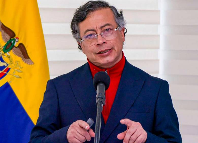 El presidente Gustavo Petro no destapó la cifra del aumento del salario mínimo para 2026, en su alocución de este martes. FOTO PRESIDENCIA