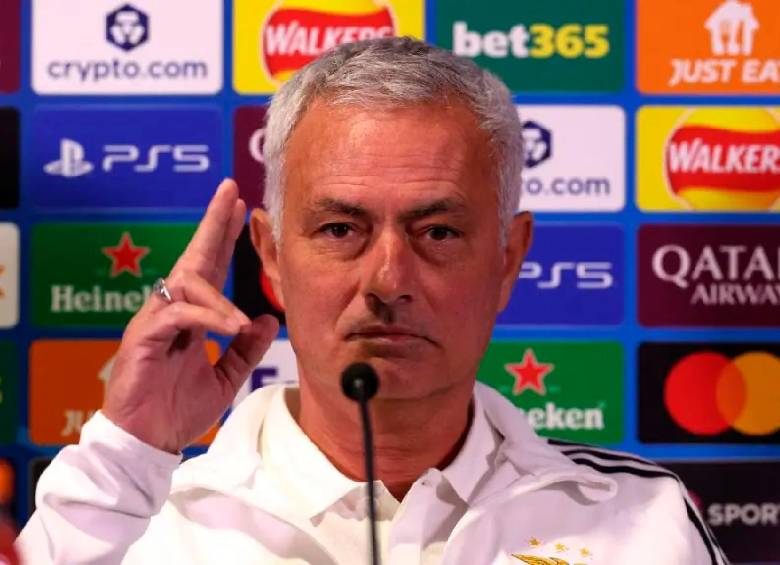 José Mourinho, de 63 años, suena fuerte para retornar al Real Madrid. FOTO AFP