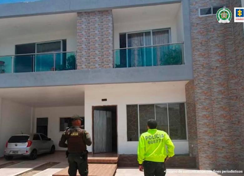 Los activos que hacían parte del patrimonio ilegal de alias “17” incluían propiedades urbanas y rurales. Foto: CORTESÍA DE FISCALÍA.