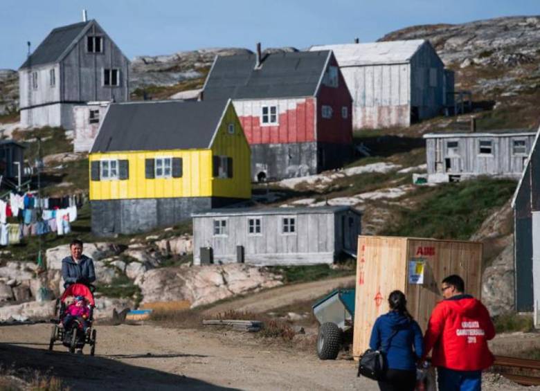 Groenlandia cuenta con alrededor de 57.000 habitantes. La mayoría pertenecen a la población indigena inuit. FOTO: AFP