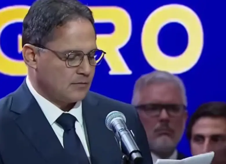 Aunque el Centro Democrático y Defensores de la Patria protagonizaron una disputa por el control del Senado, Henríquez optó por un discurso conciliador ante el nuevo gobierno. FOTO: CAPTURA DE PANTALLA.