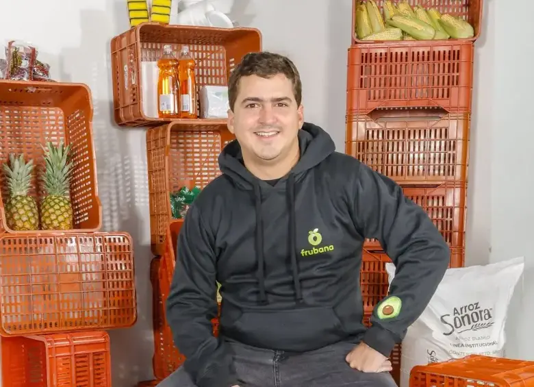 Fabián Gómez fundó esta plataforma que abasteció restaurantes en Colombia, México y Brasil desde 2018. FOTO: Cortesía Frubana
