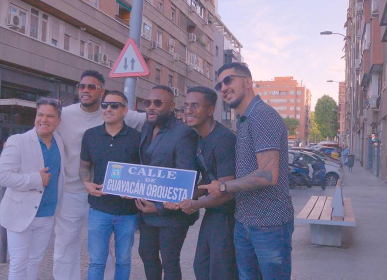 Los miembros de la orquesta asistieron al evento de imposición del nombre. Foto: Cortesía.