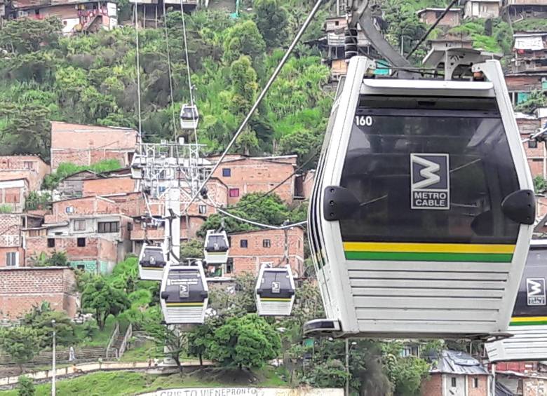 La línea J une al sistema metro con gran parte del noroccidente de Medellín. FOTO: Mauricio Palacio Betancur