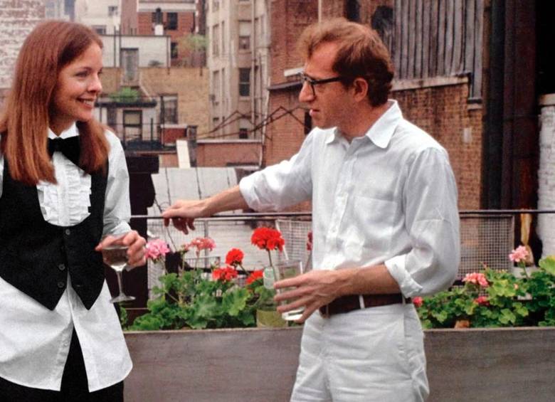 Fotograma de Annie Hall, la película que consagró a Diane Keaton y a Woody Allen. Foto: Cortesía.
