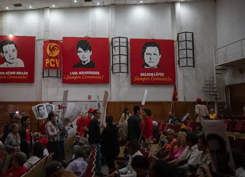 Partido Comunista de Venezuela. Foto: AFP.