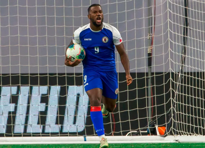 El delantero Duckens Nazon es el jugador más desequilibrante de Haití en la actualidad. Pertenece al Esteghlal de Irán. FOTO seleccion haití
