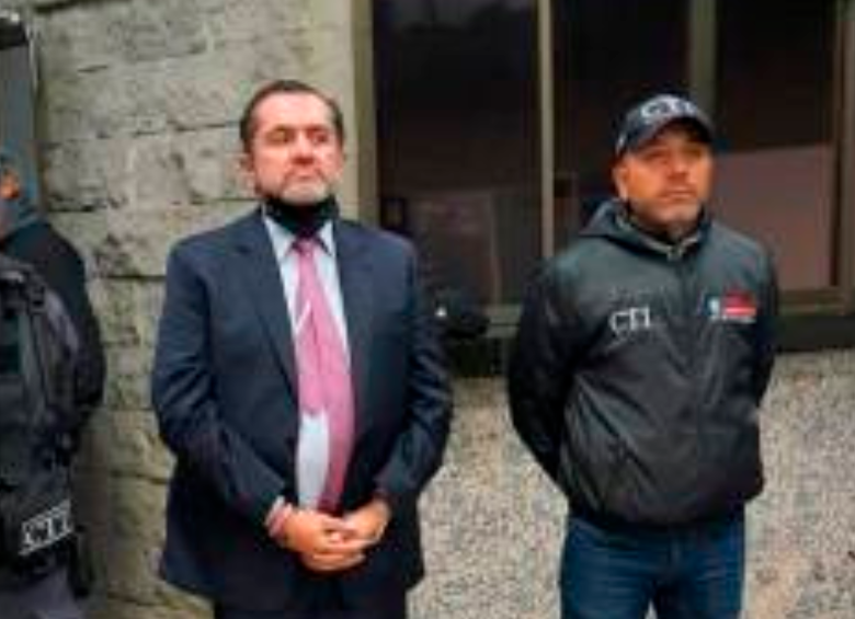 Mario Castaño fue detenido el pasado 7 de junio a las afuera del Congreso. FOTO CORTESÍA