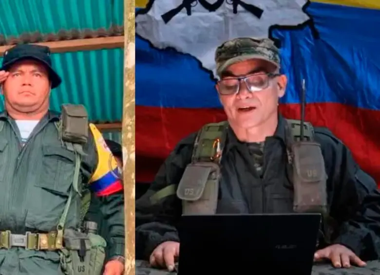 Alias Calarcá y alias Iván Mordisco permanecen enfrentados por el control del territorio en esa zona rural de Guaviare. FOTOS: Cortesía