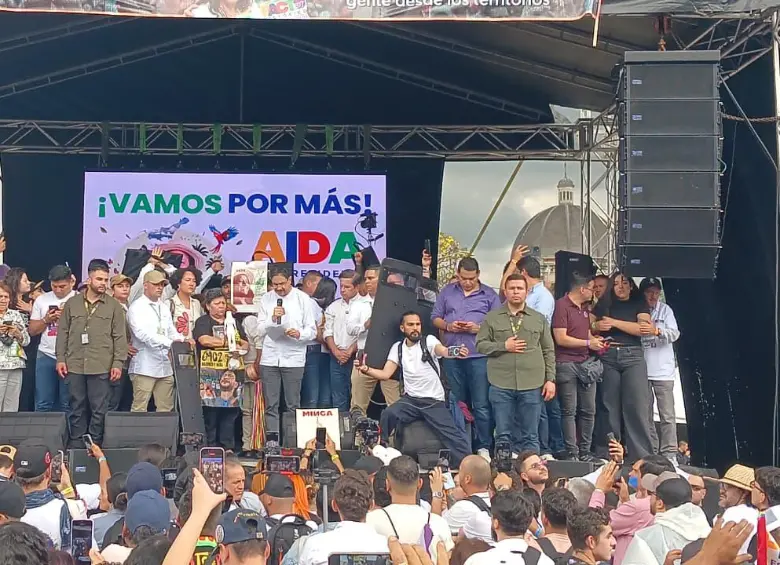 Visita de Iván Cepeda a Medellín.