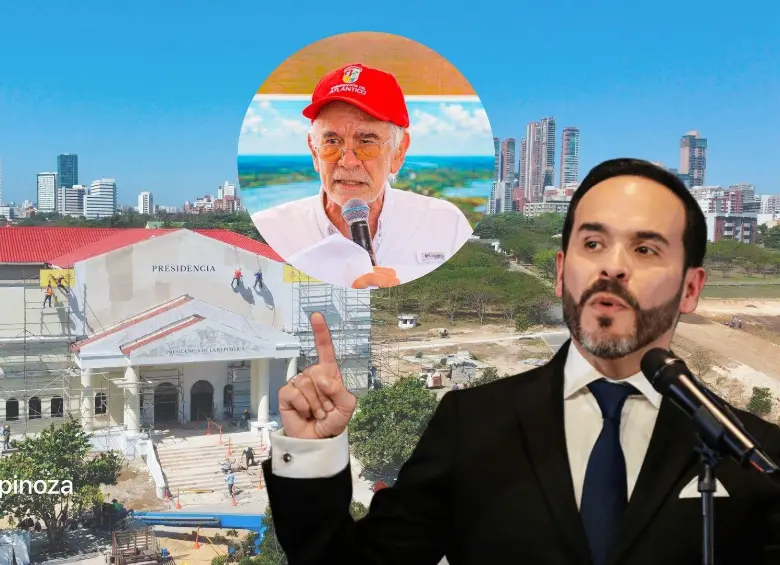 El presidente electo despacharía desde el batallón Paraíso en Barranquilla. FOTOS: @deimerespinoza y Colprensa