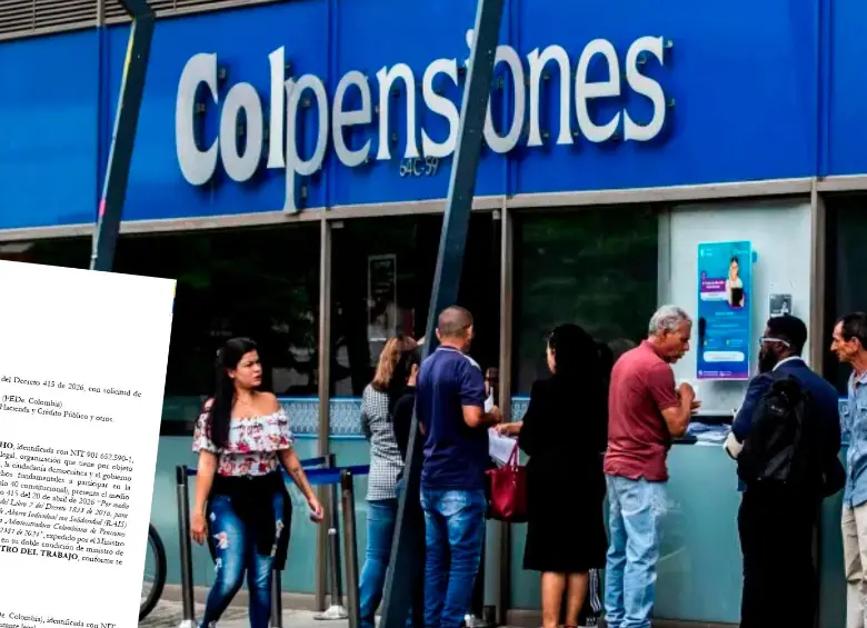 La batalla jurídica contra el traslado de $25 billones a Colpensiones escala tras la admisión de demandas que buscan proteger la propiedad y rentabilidad del ahorro individual. FOTO EL COLOMBIANO