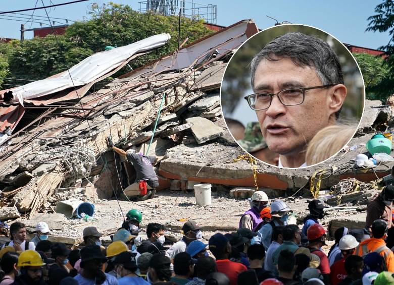 Desde la entidad se presentaron varios retos durante el proceso de reconocimiento de los cuerpos de las víctimas tras el sismo. Foto: Colprensa