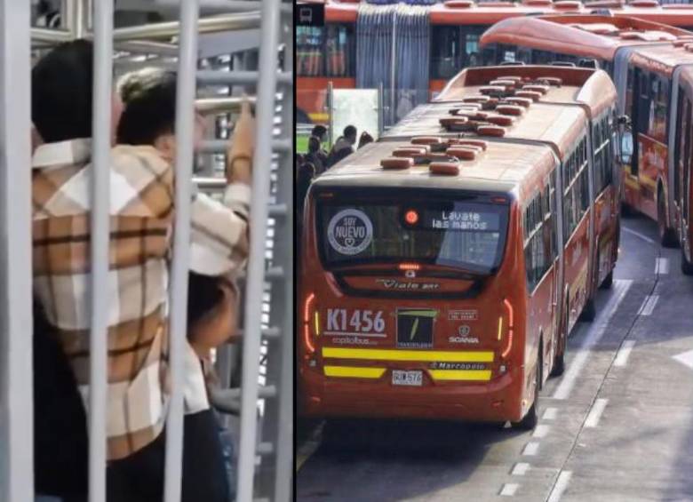 El sistema Transmilenio es uno de los más usados en Bogotá. Foto: Colprensa