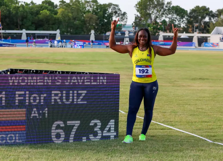 Flor Denis Ruiz y su nueva marca centroamericana y suramericana. FOTO CORTESÍA COC