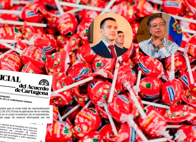 Las facturas de Colombina ante la Comunidad Andina probaron sobrecostos del 653%, siendo determinantes para frenar la guerra de aranceles desatada entre los gobiernos de Petro y Noboa. FOTO CORTESÍA