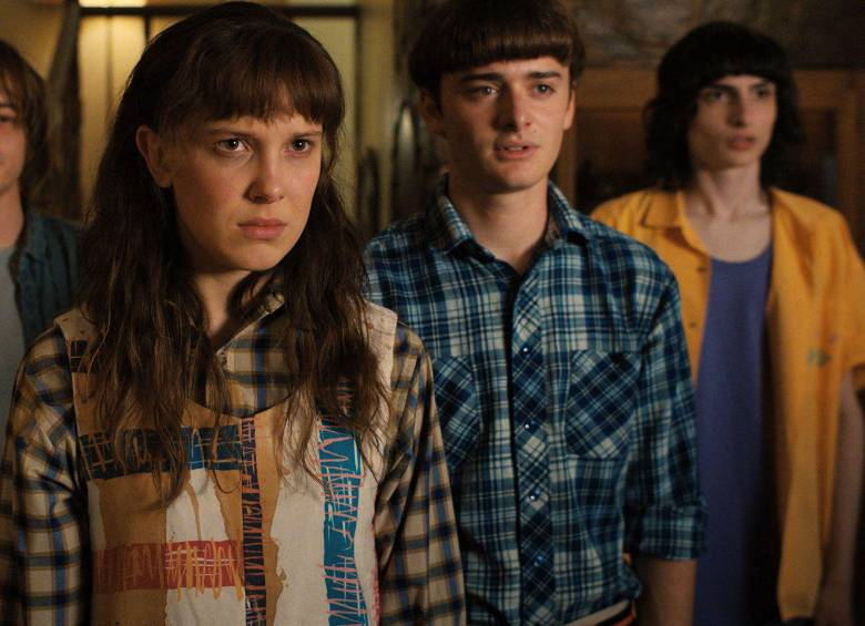 La cuarta temporada de Stranger Things llevó la nostalgia de los años 80 y los misterios del Upside Down al tercer lugar entre las series más vistas de Netflix. FOTO: Cortesía Netflix