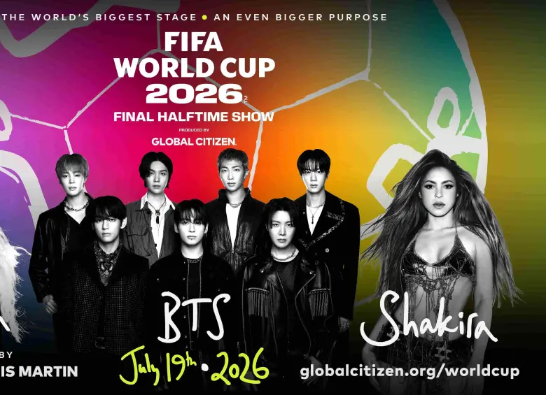 BTS llevará el fenómeno global del K-pop a la final de la Copa del Mundo. Foto: FIFA