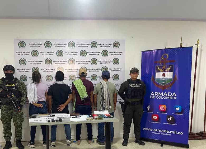 Juez de Mocoa ordenó la libertad de cuatro personas capturadas durante un operativo del Gaula Militar en Putumayo. FOTO: Ejercito. 