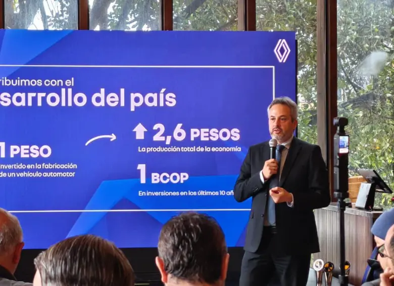 Juan Camilo Vélez, presidente y director general de Renault-Sofasa.