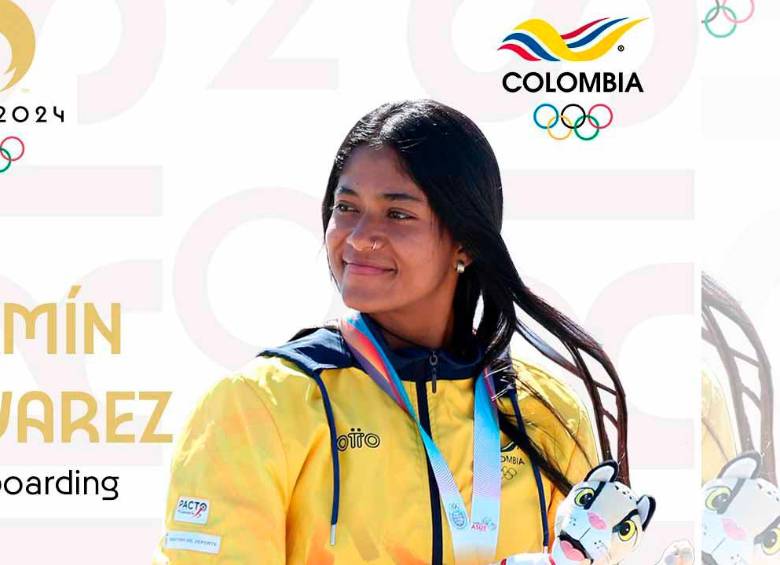 Con Jazmín, ya son 78 clasificados del país a París. FOTO coc