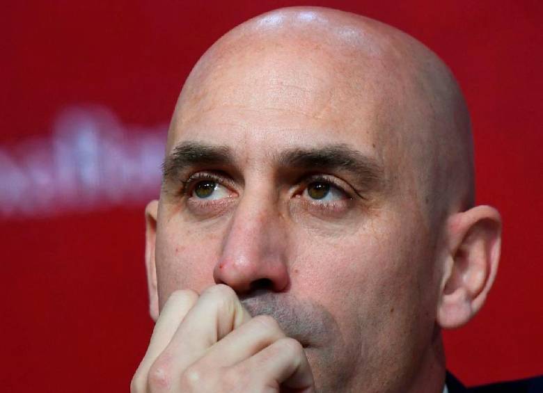 Luis Rubiales podría pagar una pena de cárcel de dos años y medio. FOTO: AFP